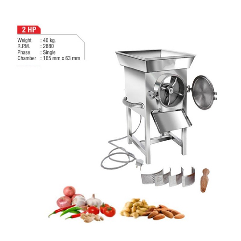 Heavy Duty Gravy Machine, 2 HP, 50kg/hr
