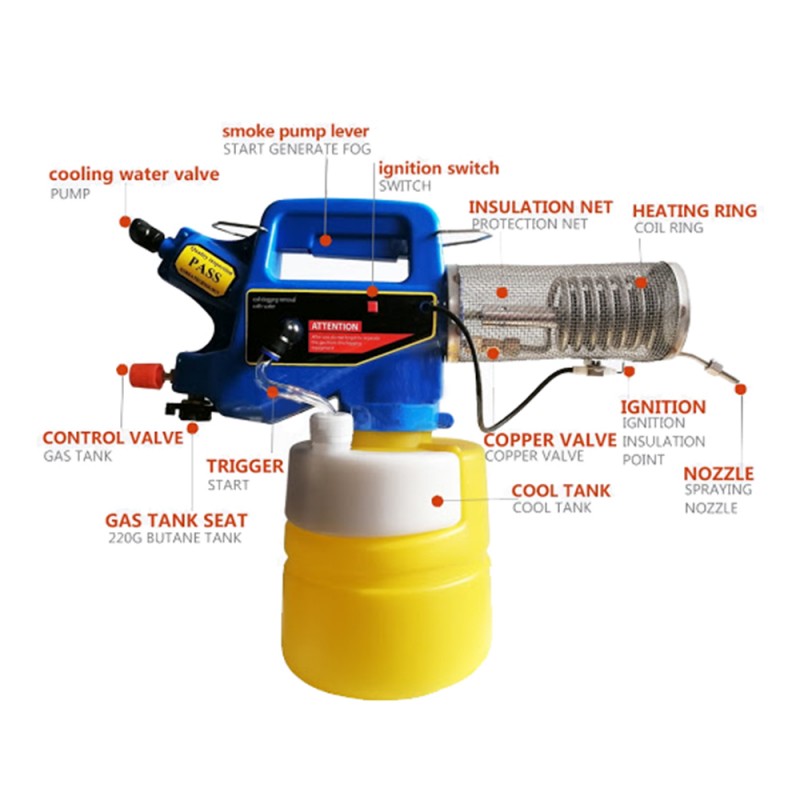 Mini Fogger Machine - 2L Chemical tank