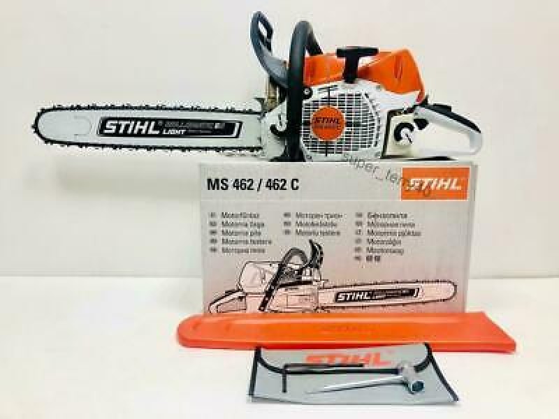 Stihl MS-462 Heavy Duty Petrol Chainsaw, 25 Inch, 72.2cc, 6hp