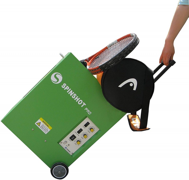 Spinshot Pro Portable Training Partner Tennis Ball Machine