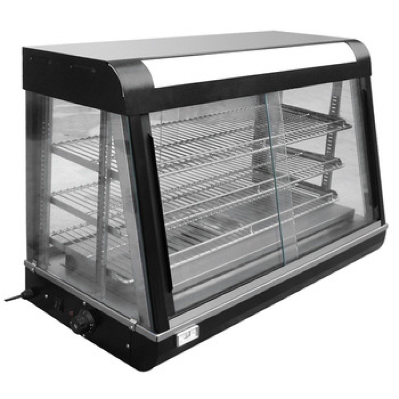 Electric Food Warmer cum Display Unit - Luxuries Black