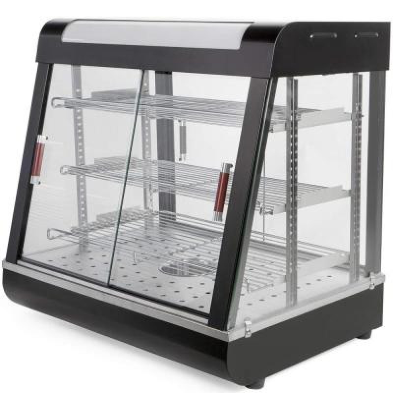 Electric Food Warmer cum Display Unit - Luxuries Black