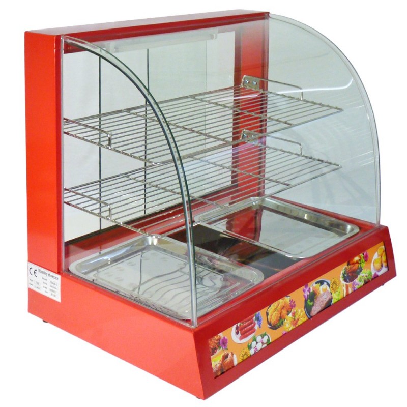 Electric Commercial Food Warmer cum Showcase Cabinet Unit