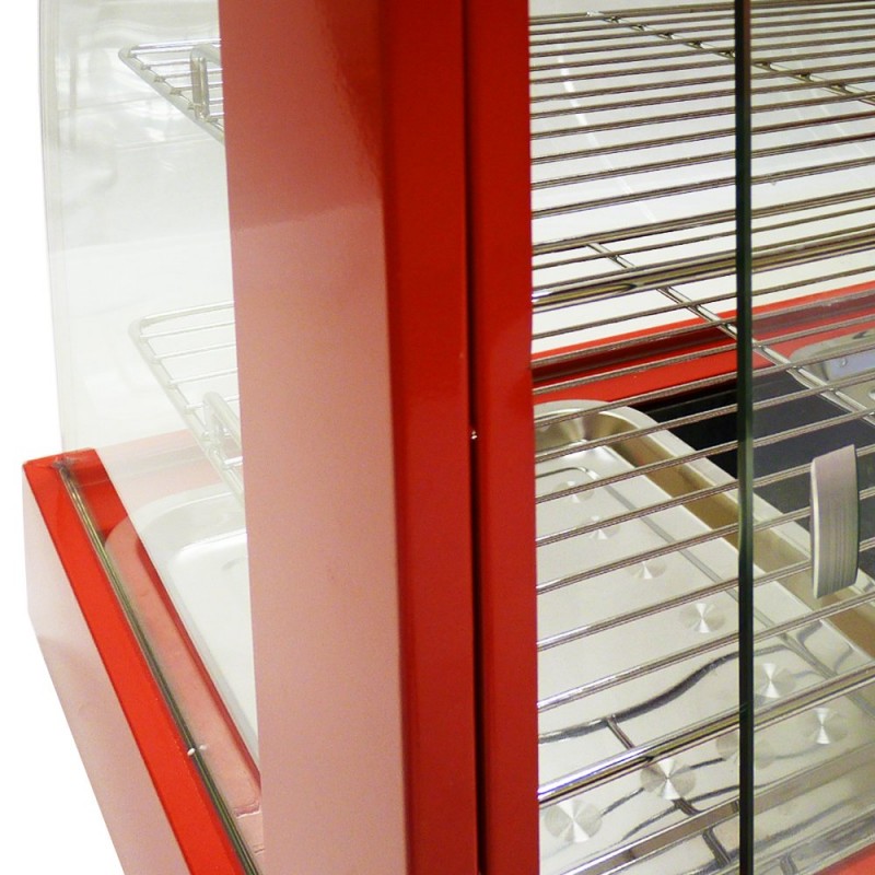 Electric Commercial Food Warmer cum Showcase Cabinet Unit