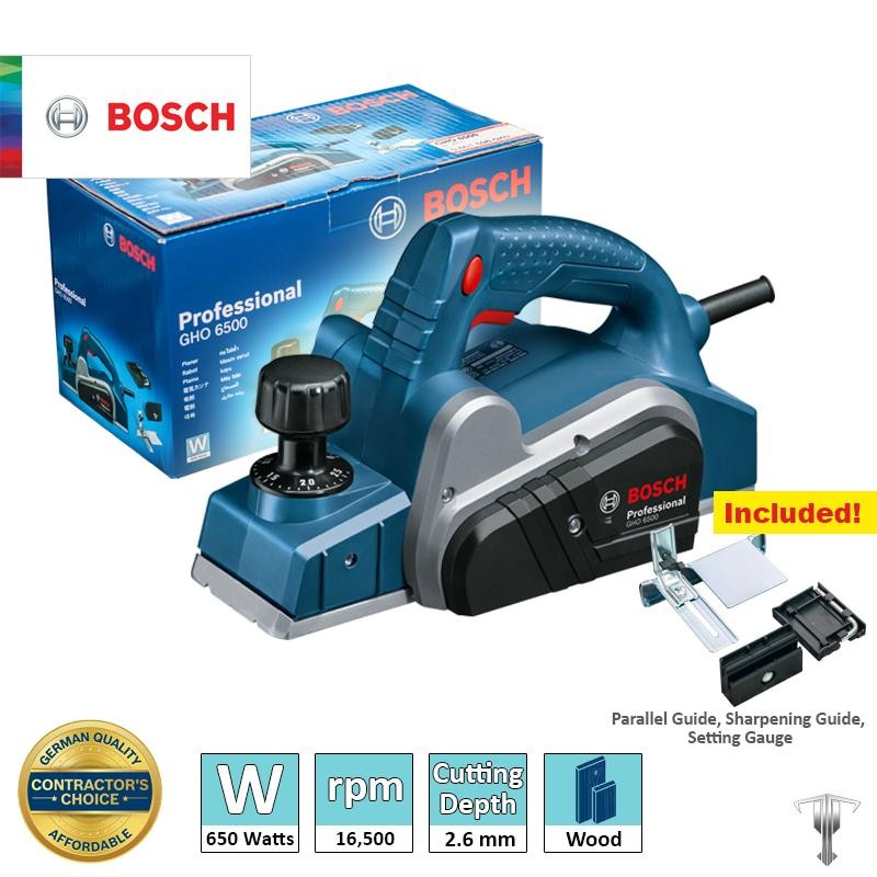 Bosch 650W Planer, GHO 6500