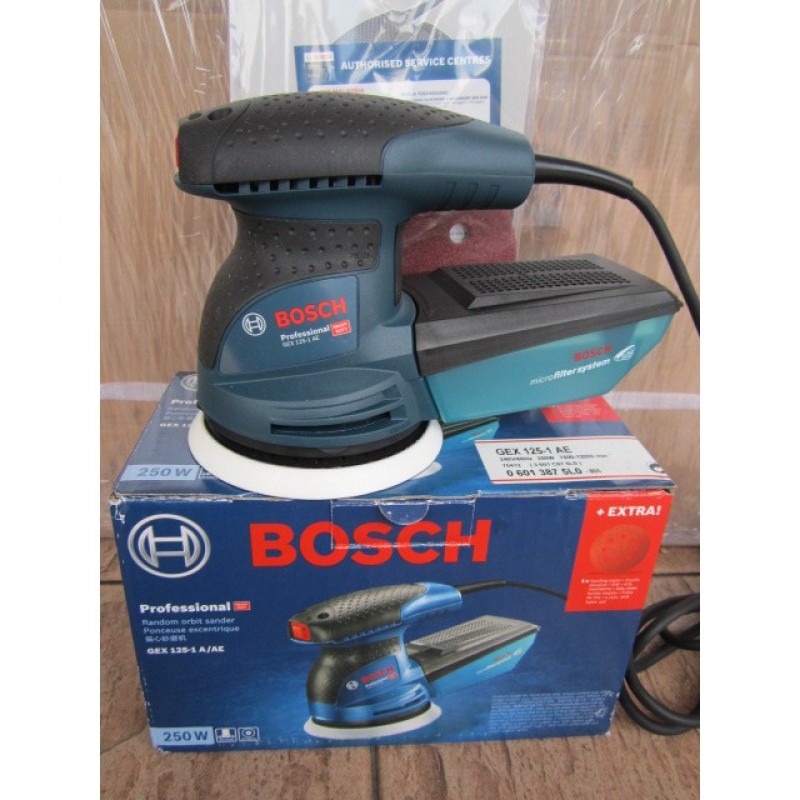 Bosch 250W Random Orbit Sander, GEX 125-1 AE