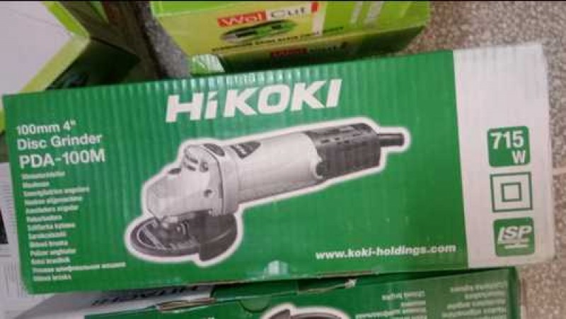 Hitachi (Hikoki) PDA100M Mini Angle Grinder 4 Inch 715W