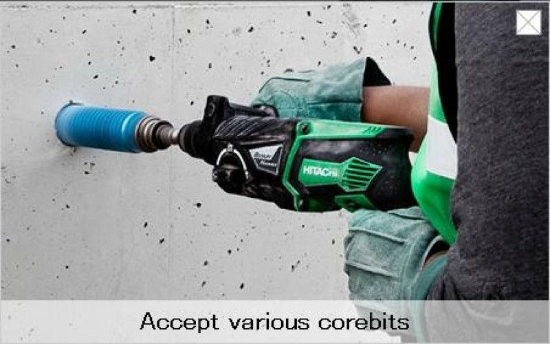 Hitachi (Hikoki) DH26PC Rotary Hammer 26mm 830 W