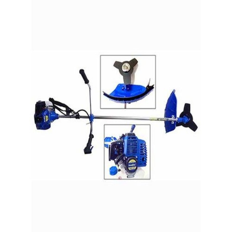 Kisankraft FB-BC4-8636 Brush Cutter 4-Stroke 35.8 Cc With Tap & Go Black Slim