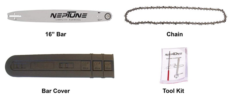 16 Inch 2200W Electric Chain Saw, CS 2200 E