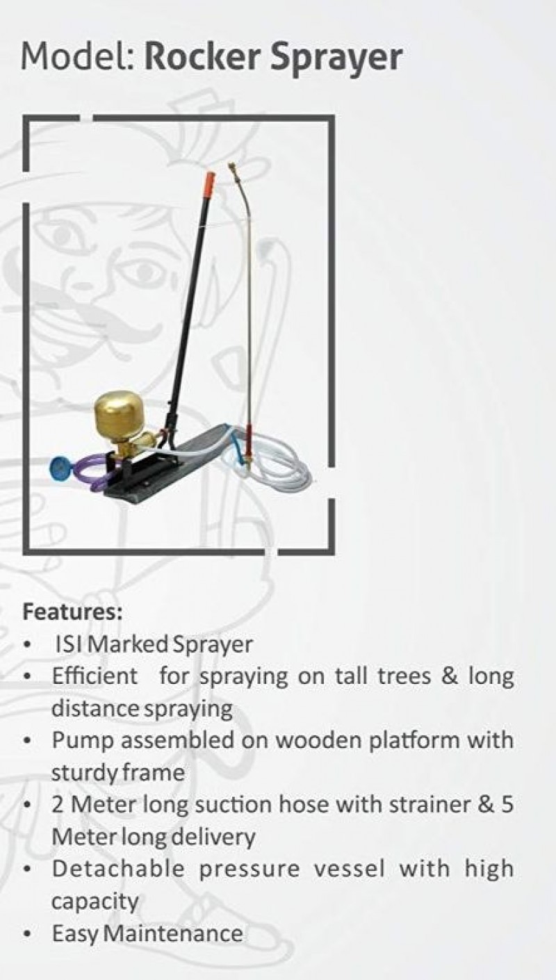 Portable Rocker Sprayer for Garden 1200 ml/min