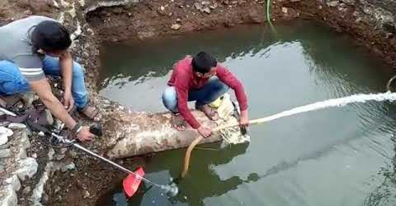 Water Pump Attachment for Brush Cutter, 1 inch Outlet