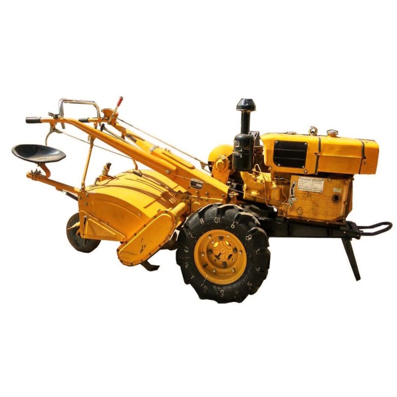 Kisankraft KK-PTDE-16110 Power Tiller 14.8hp (Multi Purpose Diesel Model)