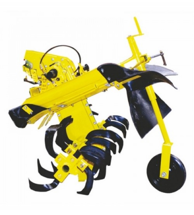 Kisankraft Inter Cultivator (Manual Kick Start) KK-SRT-910D + CRT Assembly + Gyrotiller Attachment