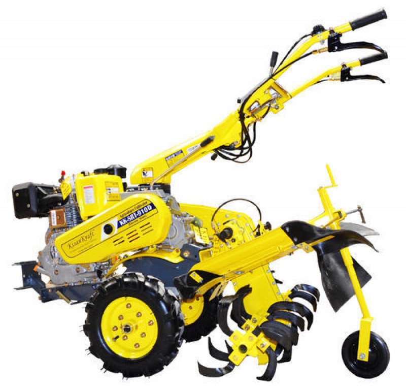 Kisankraft Inter Cultivator (Manual Start) KK-SRT-910D (Without Tiller attachment)
