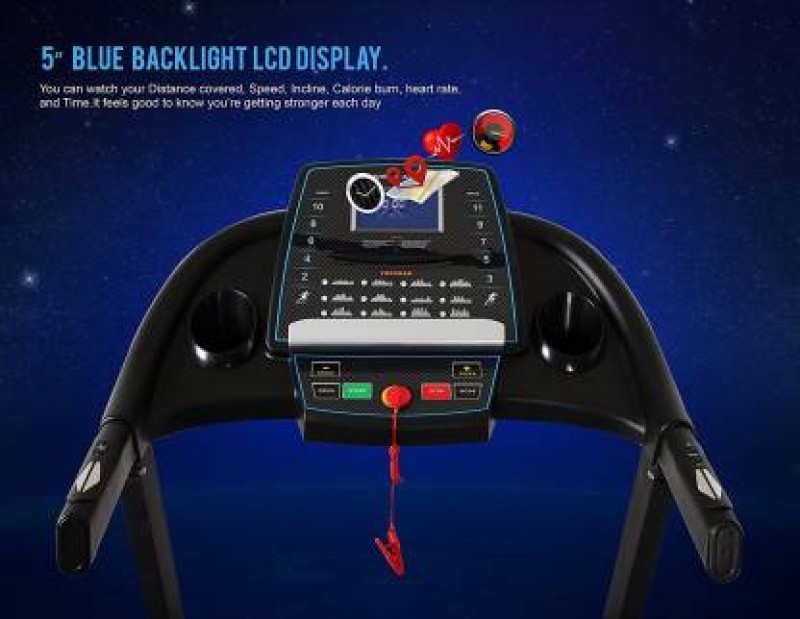 Welcare Wc2266 Motorized Treadmill 1.5Hp (3Hp-Peak) Powerful Dc Motor