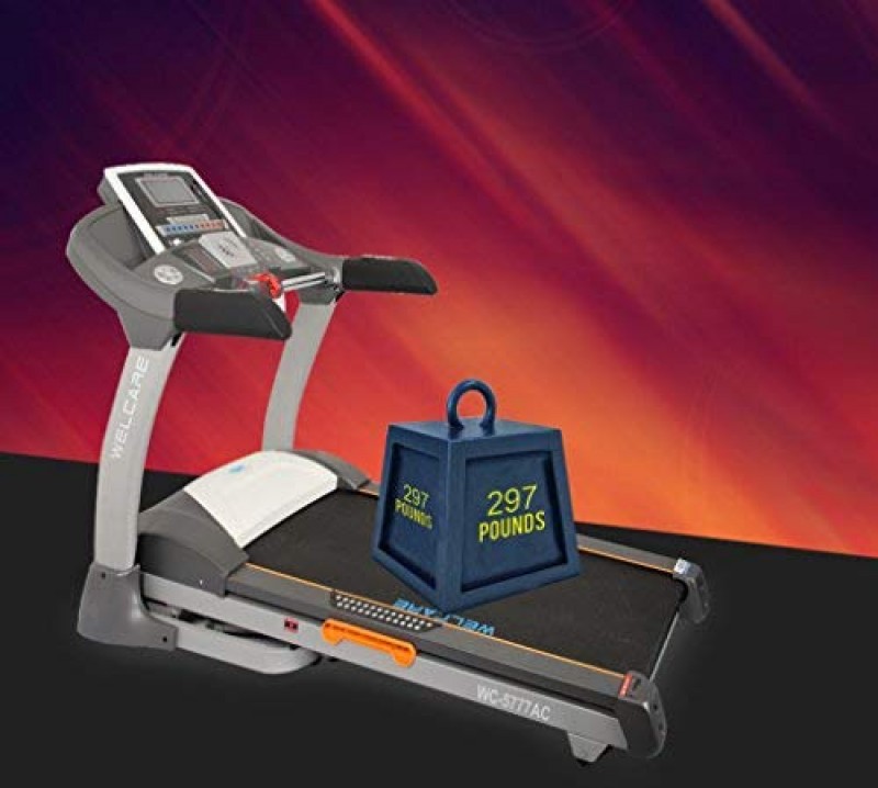 Welcare Wc5777Ac Motorized and Cushioned Treadmill 2.5Hp Ac Motor 20 Level Incline