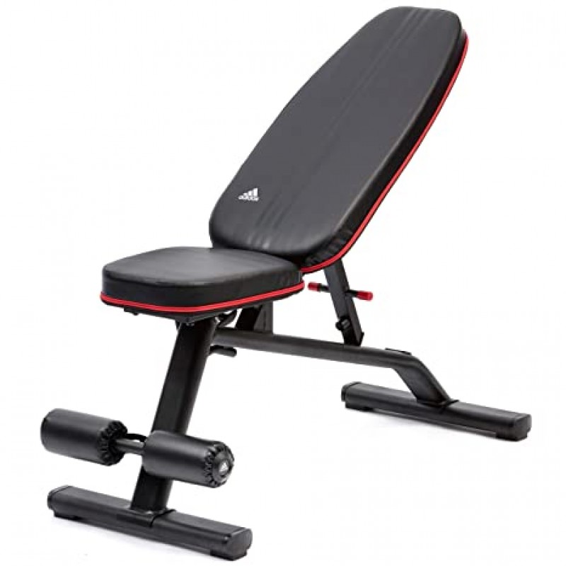 Adidas Utility Bench incline, decline and flat positions ADBE 10235
