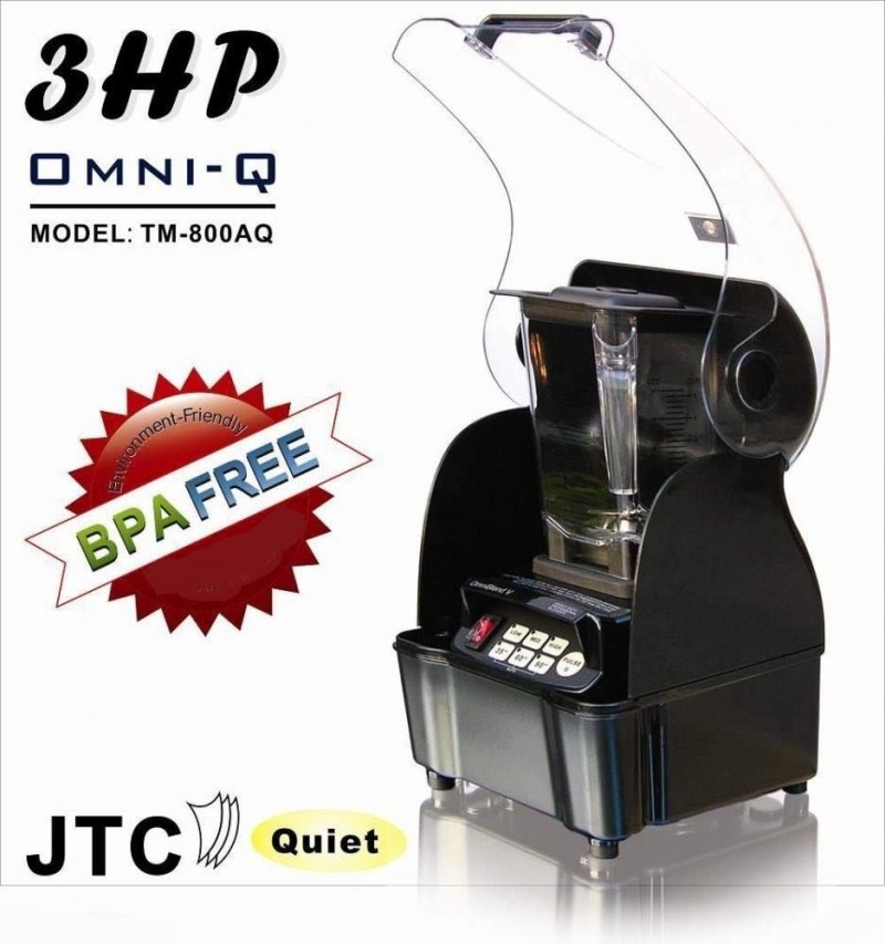 JTC 800AQ OmniBlend Commercial Blender with Full Sound Enclosure Shield, 1.5 Ltrs Jar (Black)