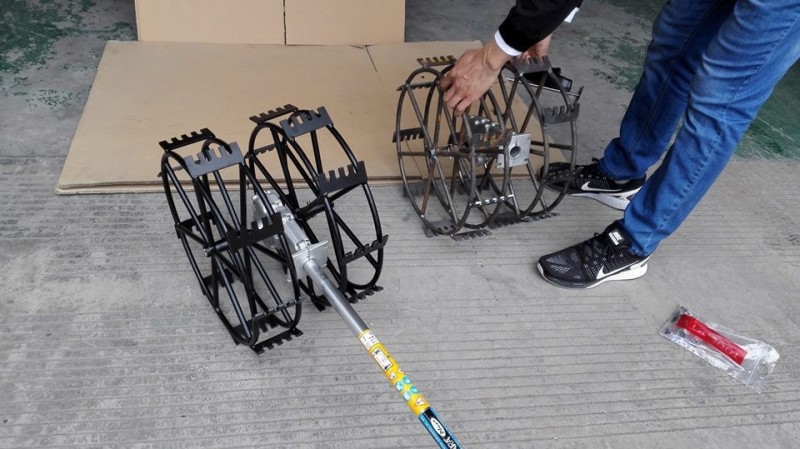 28mm Paddy Wheel Attachment for Brush Cutter Machine