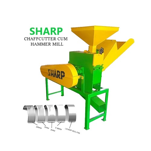 JB-Sharp Chaffcutter Cum Hammer Mill 2 in 1 Machine With Motor