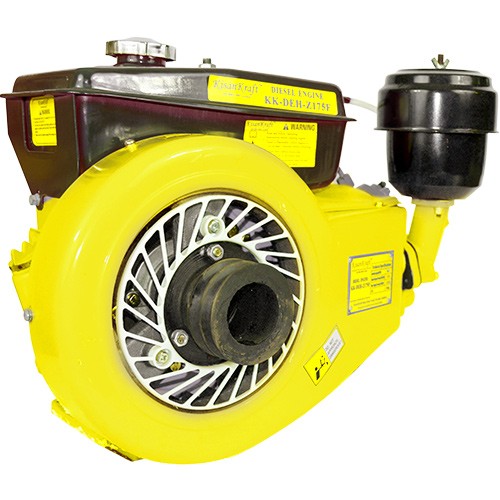 Horizontal Diesel Engine Kisankraft KK-DEH-175F , 4- Stroke