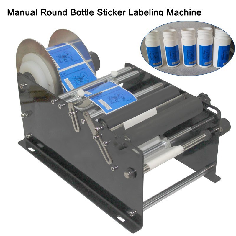 Manual Round Bottle Labeling Machine