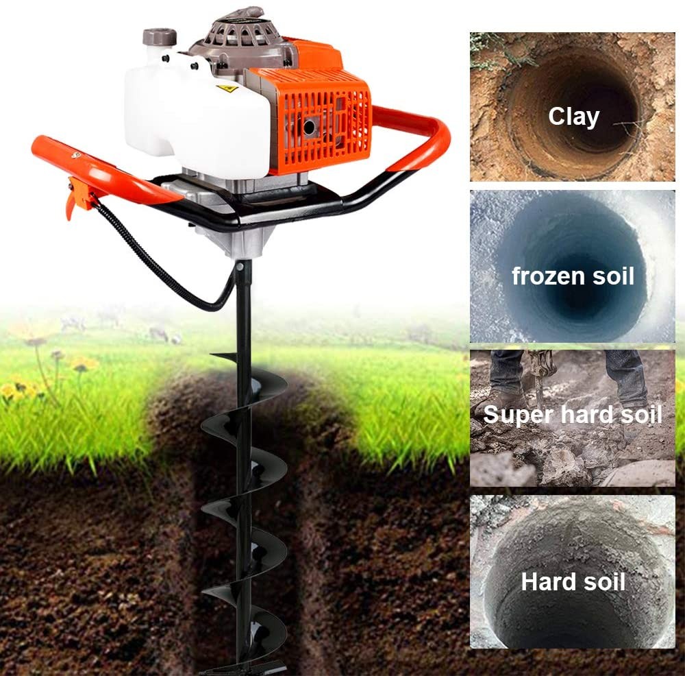 Digger Machine 63CC 2 Stroke Petrol Engine without Bit