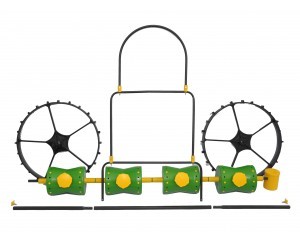 Drum Seeder / Direct paddy seeder / 20 x 20 cm / 8 rows