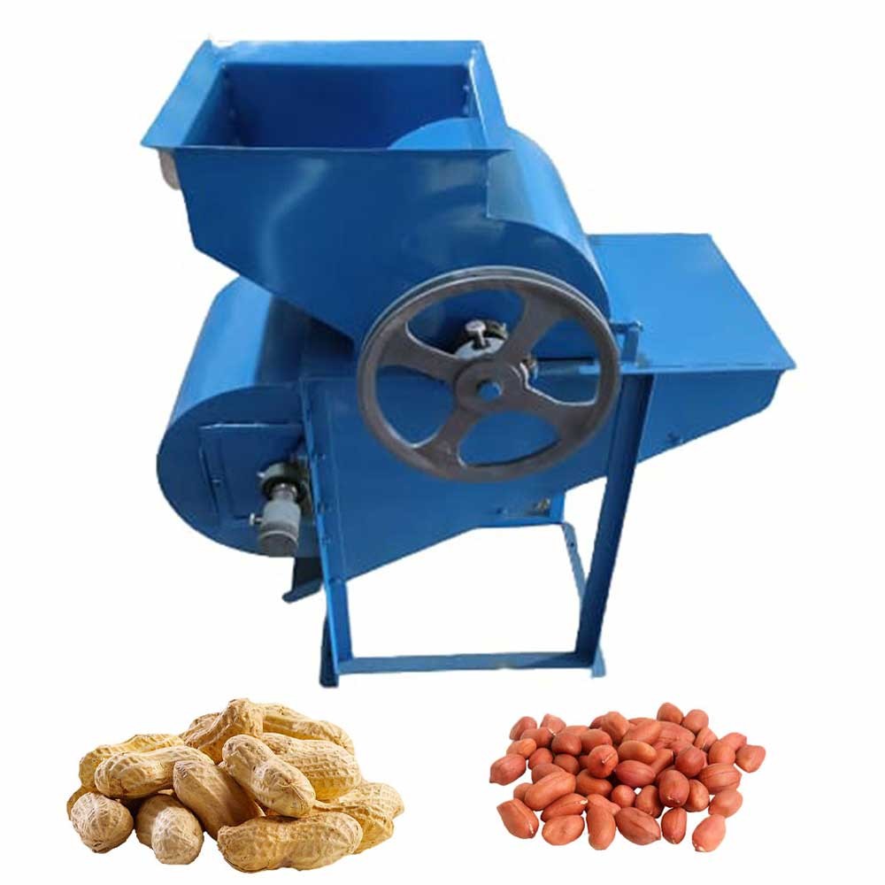 Groundnut Shelling/Decorticator Machine with Grader 200 to 500 Kg/hr with 1hp Motor