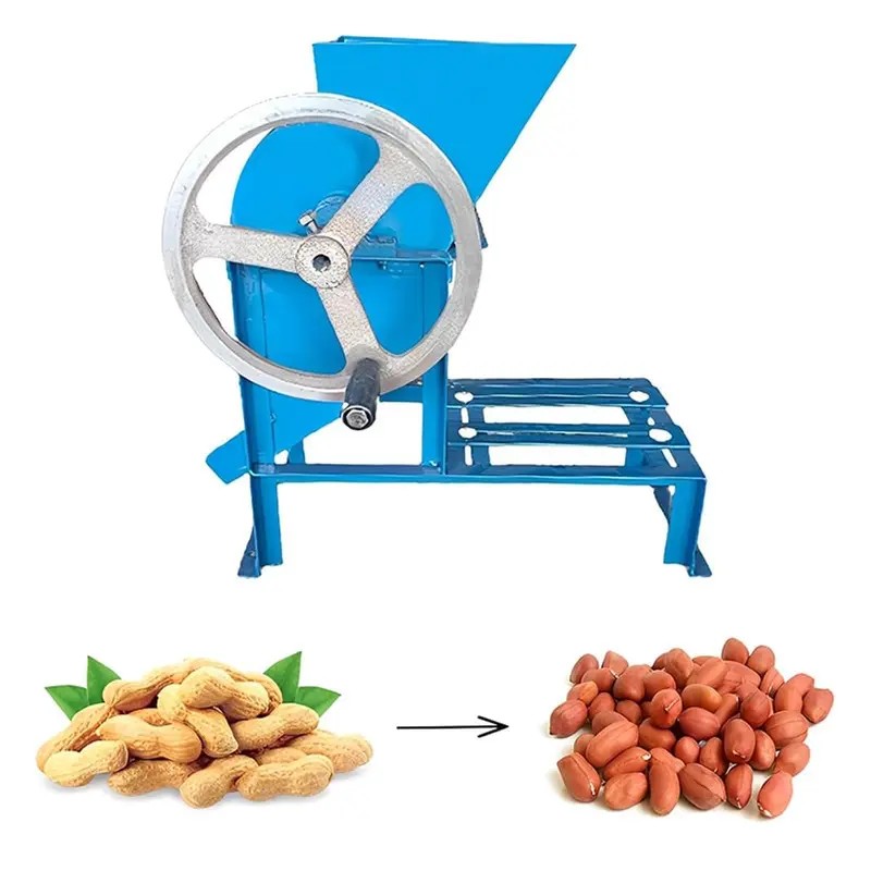 Manual Peanut Shelling/Decorticator Machine, 50 Kg/Hr