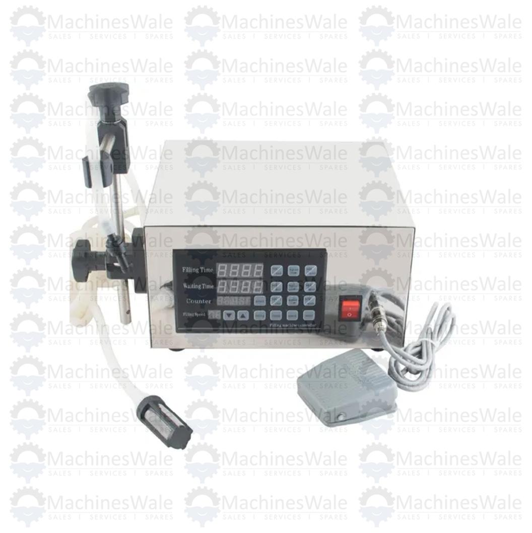 Double Head Semi Automatic Digital Liquid Filling Machine