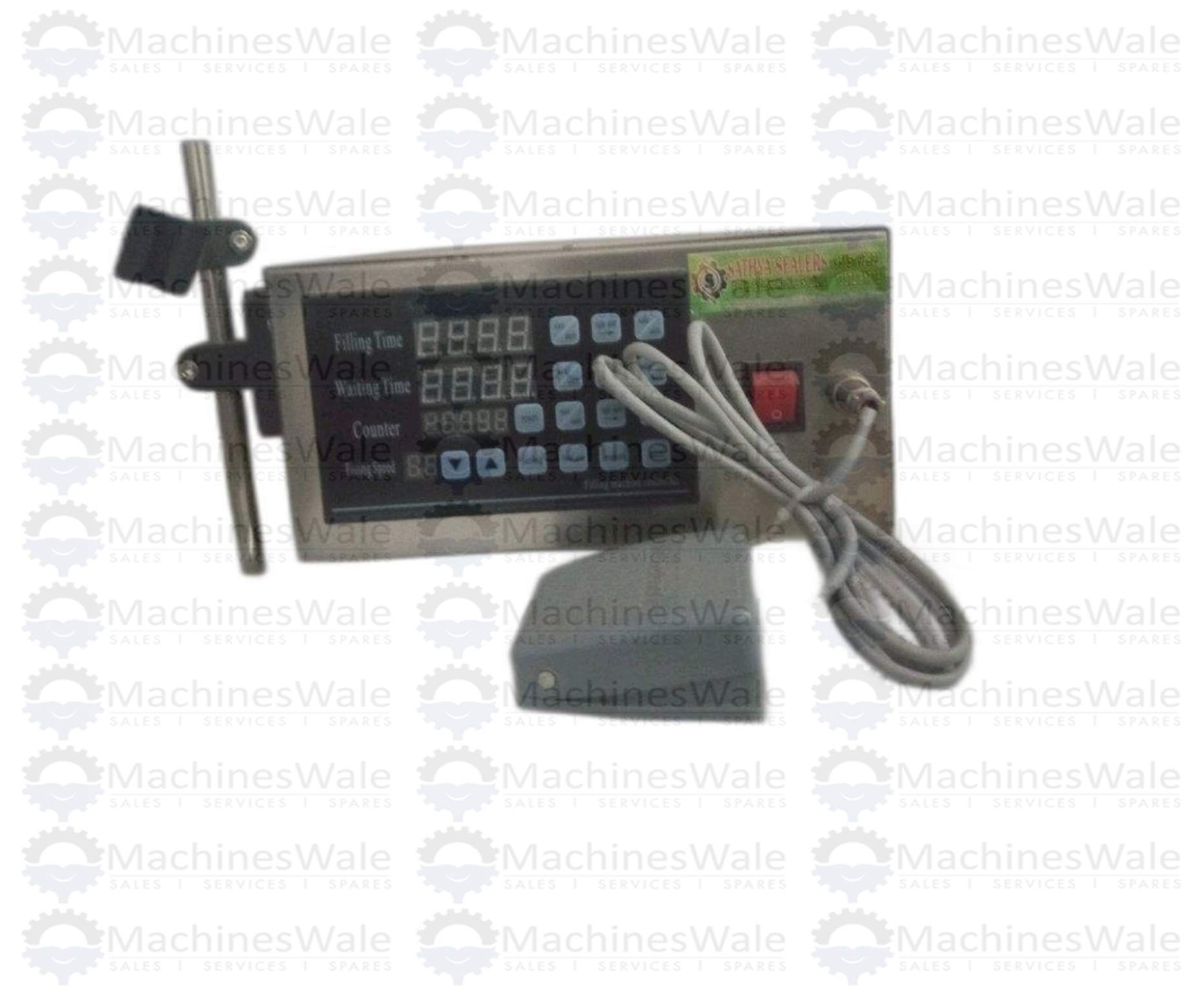 Double Head Semi Automatic Digital Liquid Filling Machine