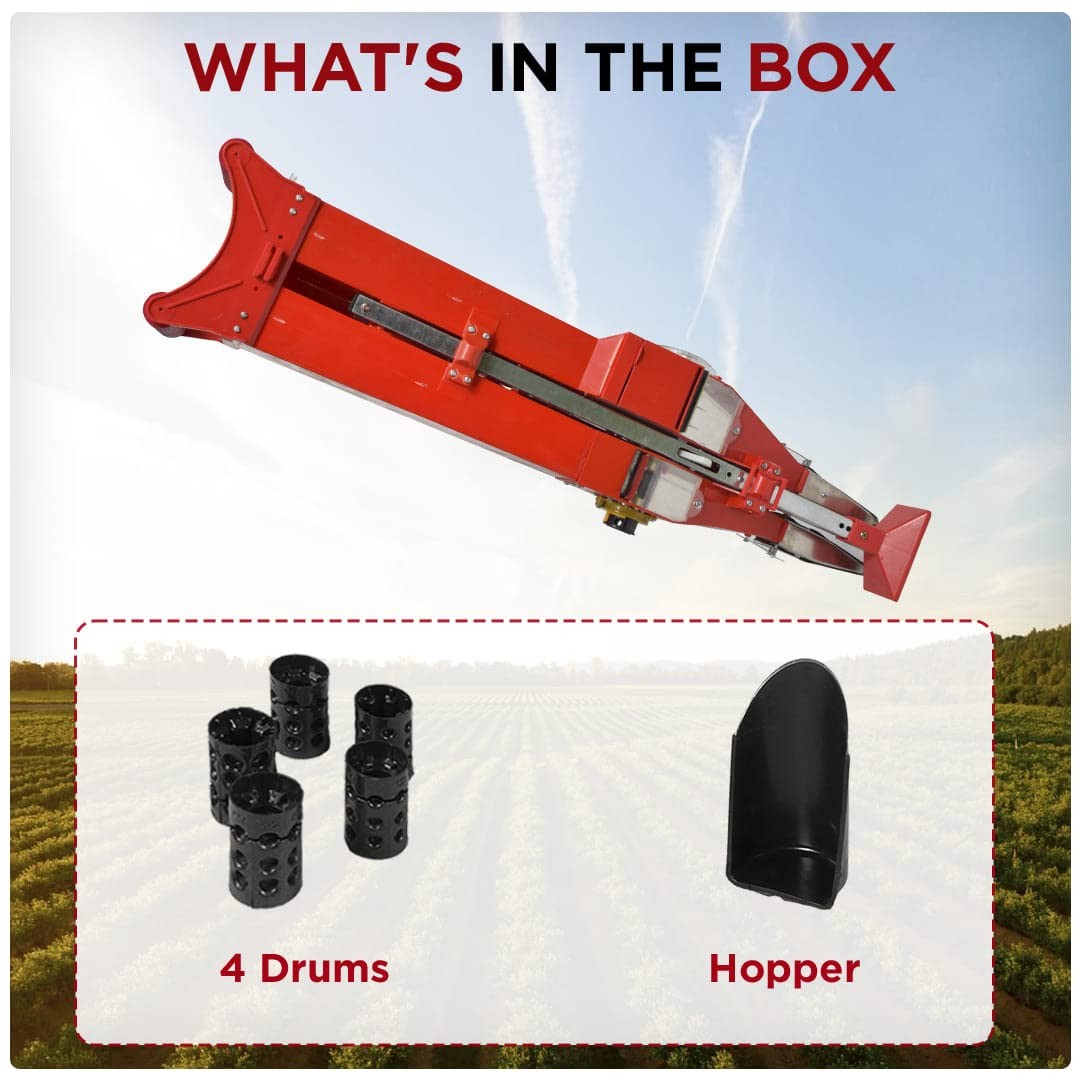 Manual Seeder Double Barrel