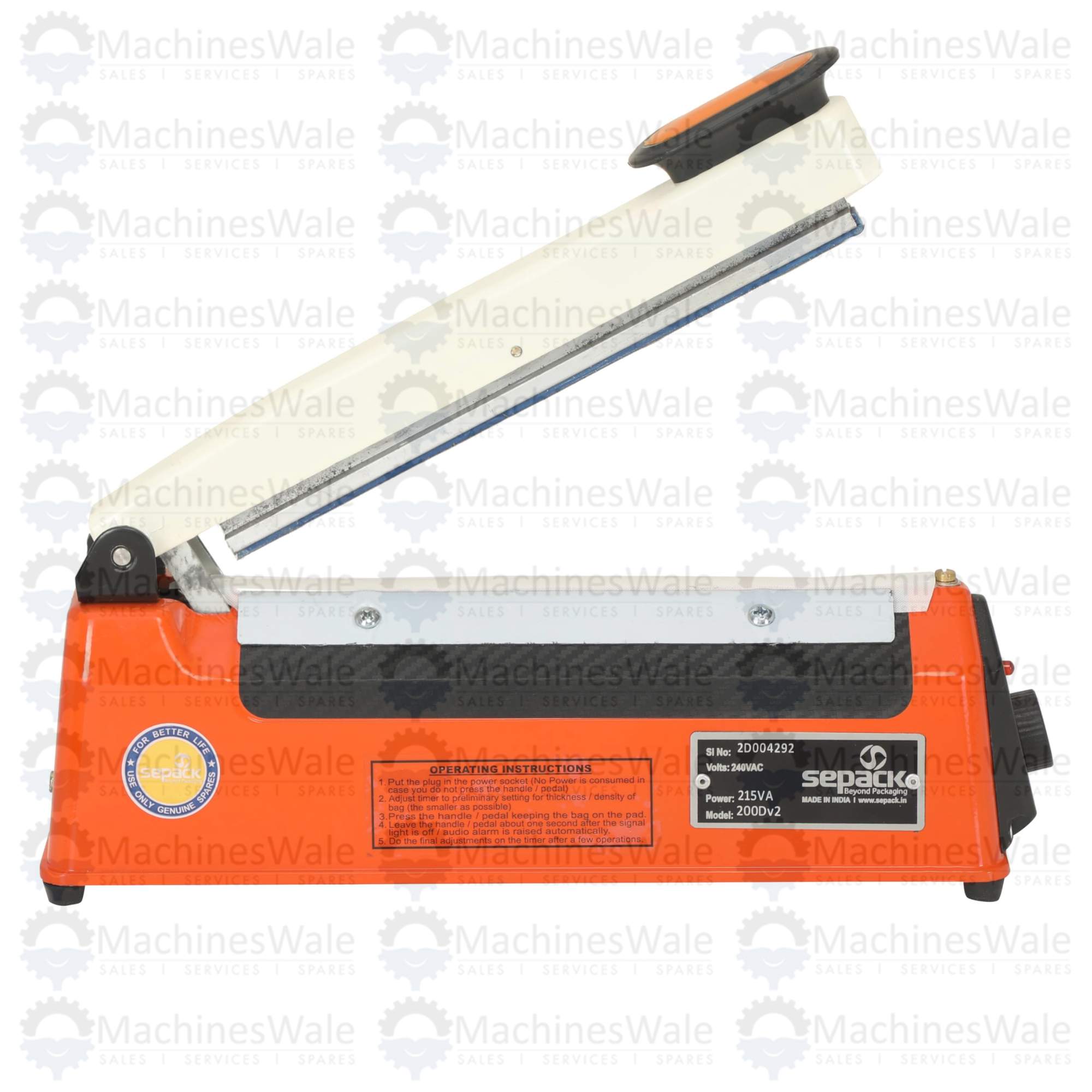 Hand Impulse Sealer (Plastic Body) [PFS-300]