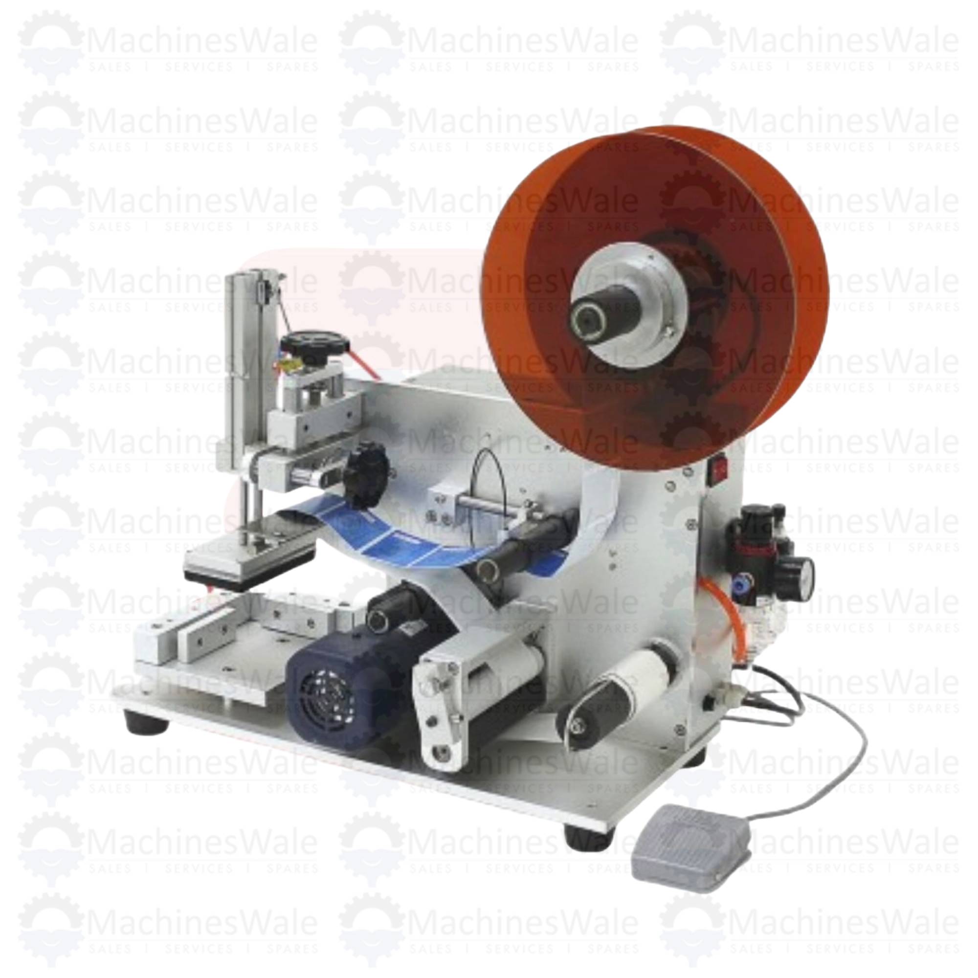 Manual Flat Bottle Labeling Machine (MT60)