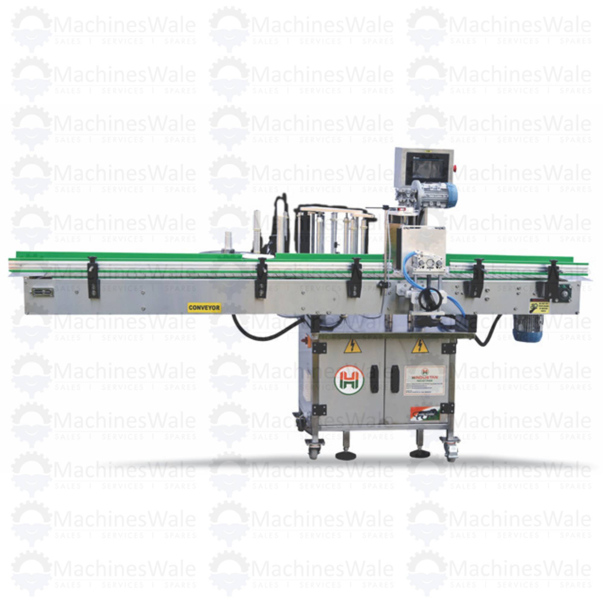 Automatic Flat Bottle Labeling Machine