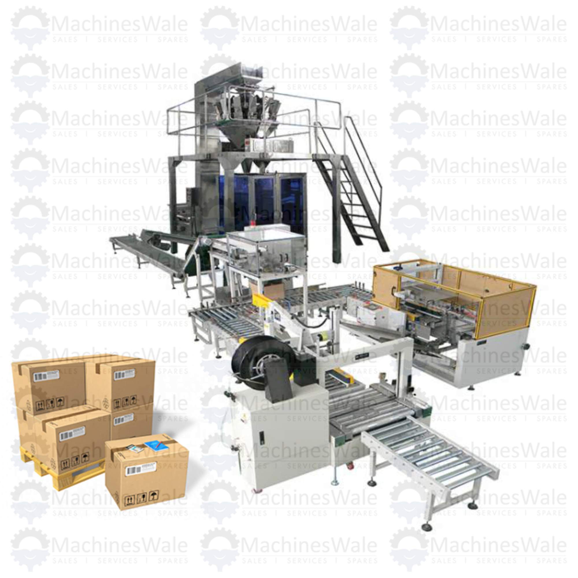 Automatic Carton Packing Line