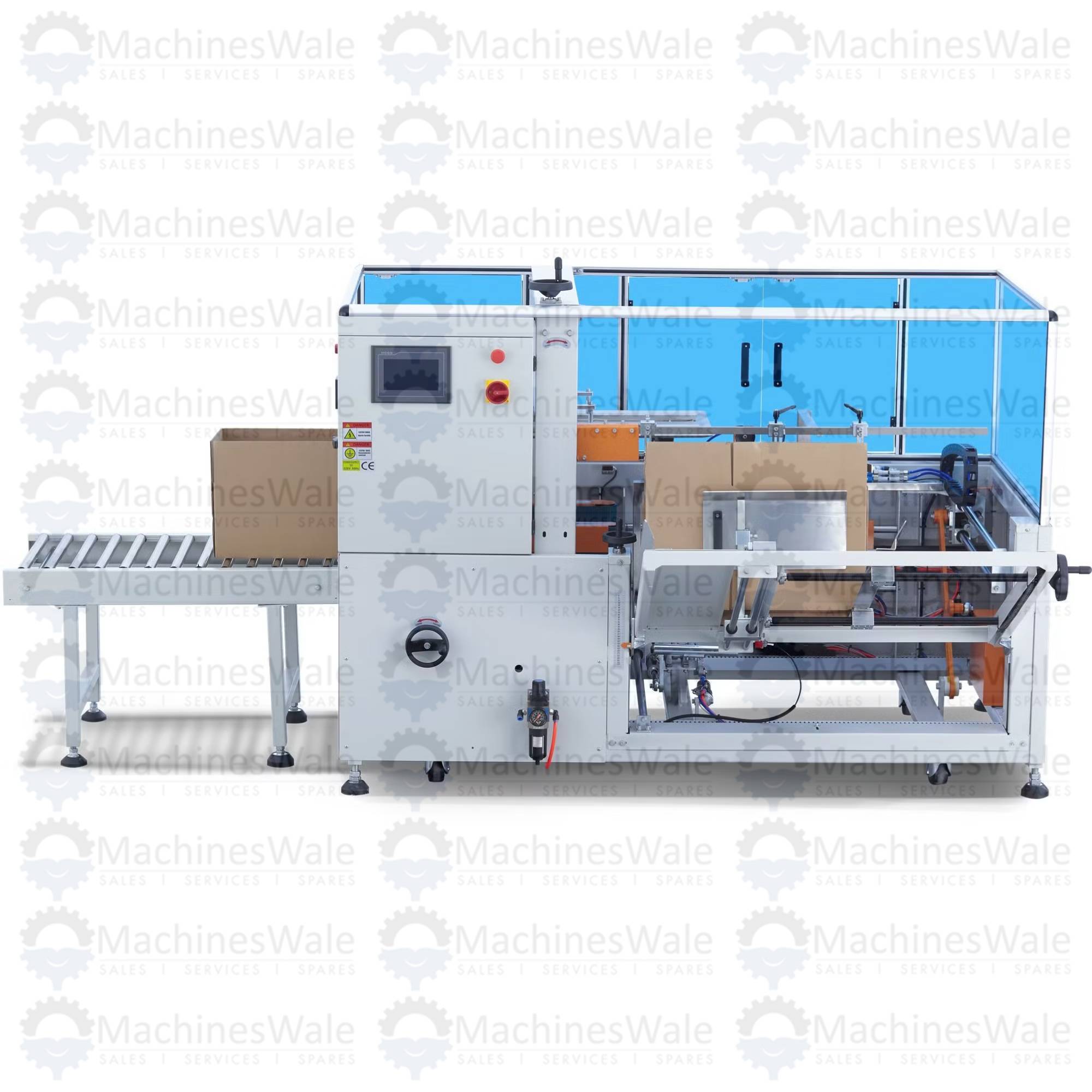 Carton Erector & Bottom Sealer