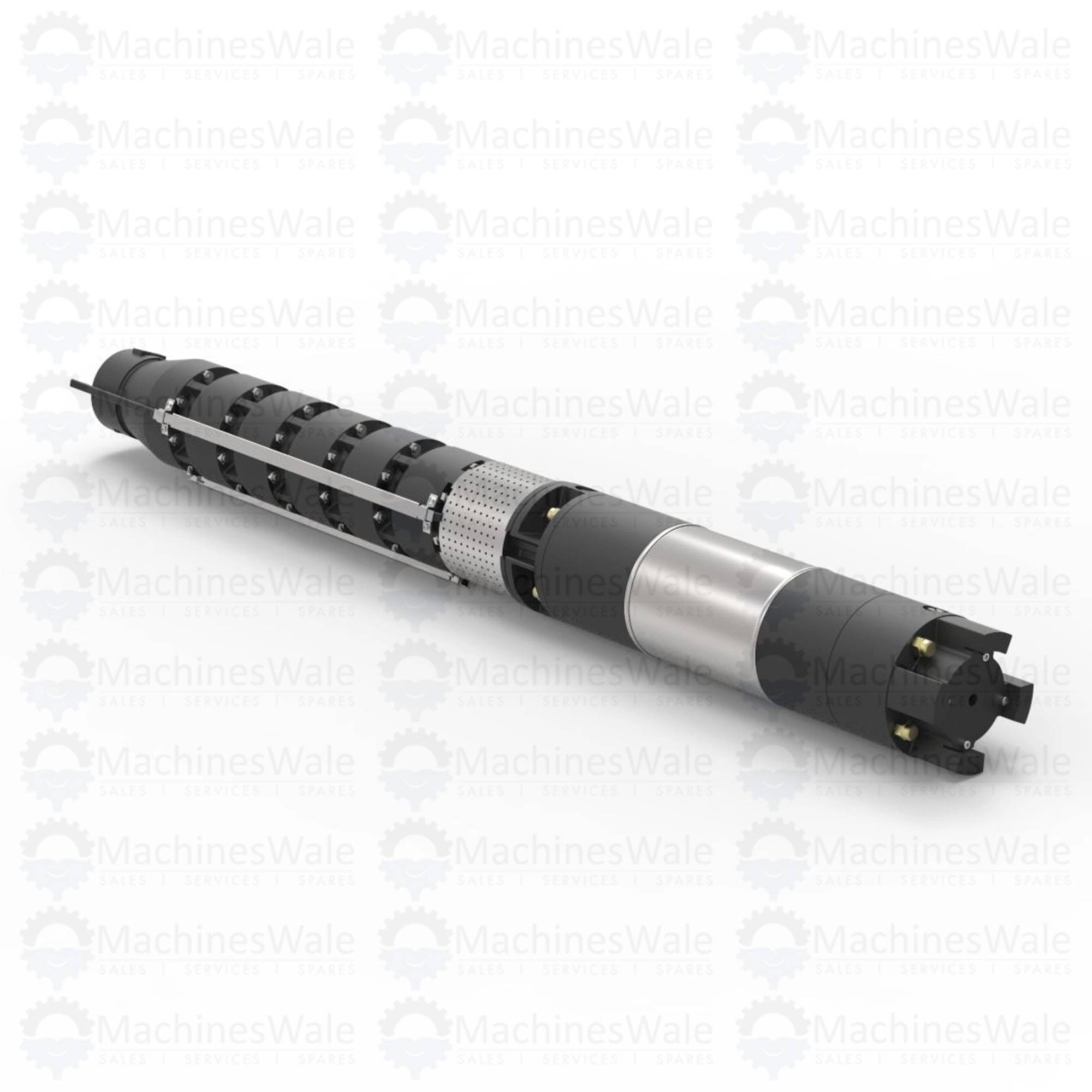 Lubi 2HP 24 Stage Three Phase Water Filled Submersible Pump