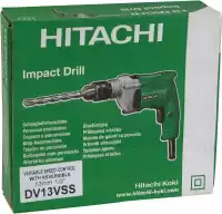 Hitachi (Hikoki) DV13VSS 13mm Impact Driver Drill 550W 2900RPM