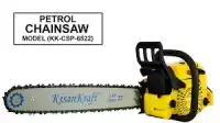 Kisankraft KK-CSP-6522 Petrol Chain Saw 22 Inch 64 CC 2-Stroke