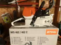 Stihl MS-462 Powerful Petrol Chainsaw, 30 Inch, 72.2cc, 6hp