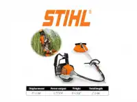 Stihl FR-230 Backpack Brush Cutter 2.1HP, 40.2cc