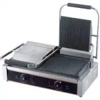 Commercial Stainless Steel Double Head Sandwich Griller, SS