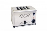 Electric Bread Pop Up Toaster 4 Slices, SS