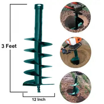 12 inch Auger Drill Bit for Digger Machine