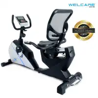 Welcare Wc 1588 Recumbent Bike With FlyWheel of 5Kg With Manual Adjustment