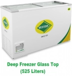 Western Glass Top Deep Freezer WHF525G 529 Litres for Icecream Parlours/Dairy/Meat Centres etc