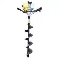 One Man Operated with 10inch Auger bit Kisankraft  PPDE-71 Earth Auger